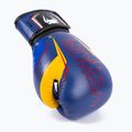 Rękawice bokserskie męskie Venum Elite Evo blue/yellow 4