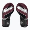 Rękawice bokserskie Venum Elite Evo burgundy/silver 3