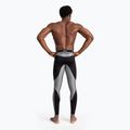 Legginsy treningowe męskie Venum Tempest Spats black/ grey 3