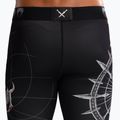 Legginsy treningowe męskie Venum Gladiator 5.0 Men's Spats black/silver 8