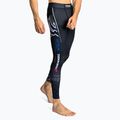 Legginsy treningowe męskie Venum X Tekken 8 - Jin Kazama Spats blue/black/white 4