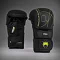 Rękawice sparngowe Venum Training Camp 4.0 black/neo green 2
