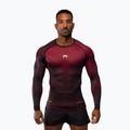 Longsleeve treningowy męski Venum Tactical XT Rashguards black/burgundy/gold