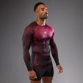 Longsleeve treningowy męski Venum Tactical XT Rashguards black/burgundy/gold 3