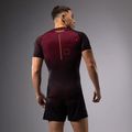 Koszulka treningowa męska Venum Tactical XT Rashguards black/burgundy/gold 2