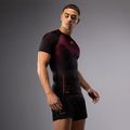 Koszulka treningowa męska Venum Tactical XT Rashguards black/burgundy/gold 3