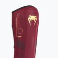 Ochraniacze piszczeli i stóp damskie Venum Tactical XT Shinguards black/burgundy/gold 3