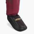 Ochraniacze piszczeli i stóp damskie Venum Tactical XT Shinguards black/burgundy/gold 4