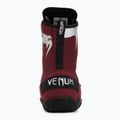 Buty bokserskie Venum Elite Boxing wine lees/silver logo 6