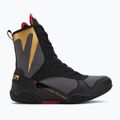 Buty bokserskie Venum Elite Boxing stom grey/gold logo 2