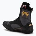 Buty bokserskie Venum Elite Boxing stom grey/gold logo 3