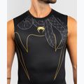Rashguard męski Venum Serpenti Rashguards Sleeveless black/silver/gold 5