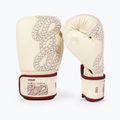 Rękawice bokserskie Venum Serpenti Boxing burgundy/ivory 2