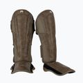 Ochraniacze do piszczeli i stóp Venum Impact Evo Scales Shinguards brown 2