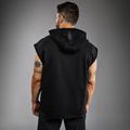 Bluza męska Venum Boxing VT Sleeveless Hoodie black/white 3