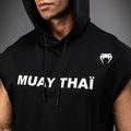 Bluza męska Venum Boxing VT Sleeveless Hoodie black/white 5