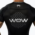 Koszulka treningowa męska Venum X WOW FC Rashguards black/silver grey 8