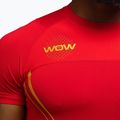 Koszulka treningowa męska Venum X WOW FC Rashguards fury red/gold 6