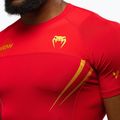 Koszulka treningowa męska Venum X WOW FC Rashguards fury red/gold 7
