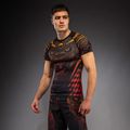 Rashguard męski Venum Quetzal Fury Rashguard black/fury red/tangerine 3