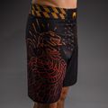 Spodenki treningowe męskie Venum Quetzal Fury Fightshorts black/fury red/tangerine 4