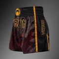 Spodenki treningowe męskie Venum Quetzal Fury Muay Thai black/fury red/tangerine 3