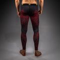 Legginsy treningowe męskie Venum Quetzal Fury black/fury red/tangerine 3