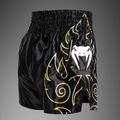 Spodenki treningowe męskie Venum VTC Flames Muay Thai black/gold 4