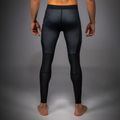 Legginsy treningowe meskie Venum No Gi Spats black/silver grey 3