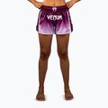 Spodenki treningowe damskie Venum Iris Muay Thai plum/white