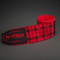 Bandaże bokserskie Venum Tartan Handwraps 450 cm fury red 3