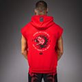 Bluza męska Venum x Mike Tyson Tiger Sleeveless Hoodie intense red/deep black 3