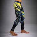 Legginsy treningowe męskie Venum x TEKKEN 8 King Spats black/yellow 3