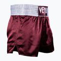 Spodenki treningowe męskie Venum Classic Muay Thai burgundy 3