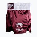Spodenki treningowe męskie Venum Classic Muay Thai burgundy 4