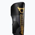 Ochraniacze piszczeli i stóp Venum Ringhorns Charger Shin black/gold 3