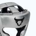 Kask bokserski Venum Ringhorns Charger Headgear silver/black 4