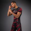 Rashguard męski Venum Matupa Short Sleeve black/red/silver 4