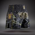 Spodenki treningowe męskie Venum Matupa Muay Thai black/grey/gold 4