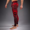 Legginsy treningowe męskie Venum Wolf Atak Spats black/red 4