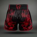 Spodenki treningowe męskie Venum Wolf Atak Muay Thai Shorts black/red 2