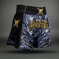 Spodenki treningowe męskie Venum Wolf Atak Muay Thai Shorts black/grey 3