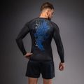 Rashguard longsleeve męski Venum Thunder Dragon black/royal blue 2