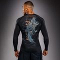 Rashguard longsleeve Venum Thunder Dragon black/grey/copper 2