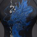 Rashguard męski Venum Thunder Dragon black/royal blue 5