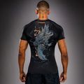 Rashguard męski Venum Thunder Dragon black/grey/copper 2