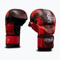 Rękawice sparingowe Venum Galactic 3.0 Sparring red/slver