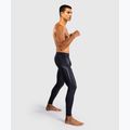 Legginsy treningowe męskie Venum G-Core Spats navy blue/white 2
