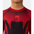Rashguard dziecięcy Venum Attack Rashguard SS black/red 5