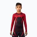 Rashguard dziecięcy długi rękaw Venum Attack Rashguard LS black/red